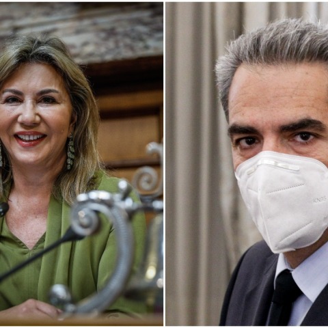 Οι νέοι υφυπουργοί Παιδείας, Ζέττα Μακρή και Άγγελος Συρίγος