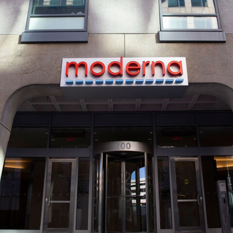Τα κεντρικά γραφεία της Moderna στις ΗΠΑ