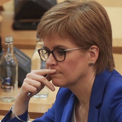 Η πρωθυπουργός της Σκωτίας, Νίκολα Στέρτζον