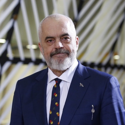 Ο πρωθυπουργός της Αλβανίας, Έντι Ράμα