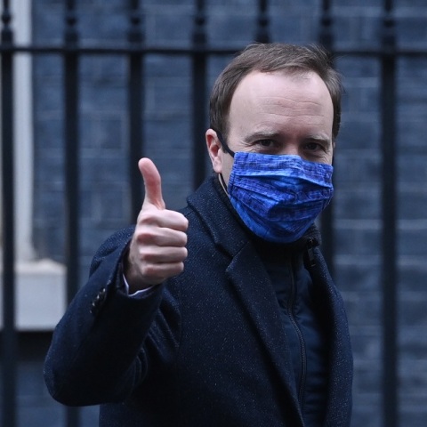 Ο υπουργός Υγείας της Βρετανίας, Ματ Χάνκοκ