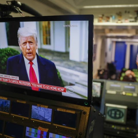 Ο απερχόμενος πρόεδρος των ΗΠΑ, Ντόναλντ Τραμπ