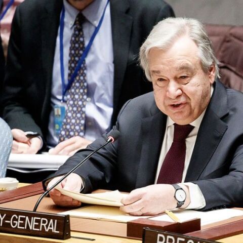 Ο γενικός γραμματέας του ΟΗΕ Αντόνιο Γκουτέρες