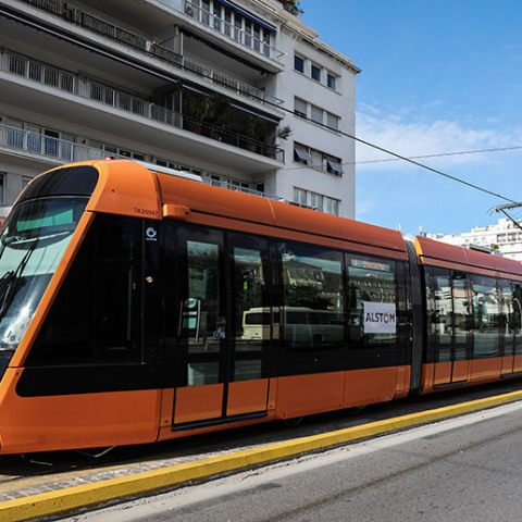 ΔΟΚΙΜΑΣΤΙΚΗ ΛΕΙΤΟΥΡΓΙΑ ΤΟΥ ΝΕΟΥ ΣΥΡΜΟΥ ΤΟΥ ΤΡΑΜ