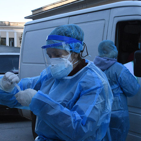  ΑΡΓΟΛΙΔΑ - LOCKDOWN - Διενέργεια drive through rapid tests στο Ναύπλιο