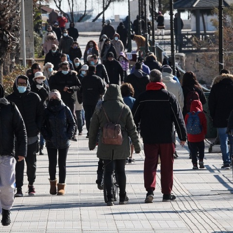 Βόλτα στην παραλία του Φλοίσβου