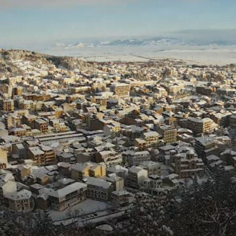 Χιόνια στη Φλώρινα - Το timelapse βίντεο από το πέρασμα της κακοκαιρίας «Λέανδρος»