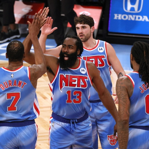 Τζέιμς Χάρντεν: Μετά από 9 χρόνια άφησε τους Ρόκετς για να βρει Ντουράντ και Ίρβινγκ στους Μπρόυκλιν Νετς και να κυνηγήσει το πρώτο του πρωτάθλημα.