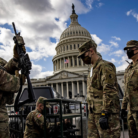 ΗΠΑ - Καπιτώλιο - Εθνοφρουρά 