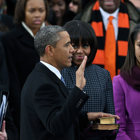 Μπαράκ Ομπάμα - Ορκωμοσία