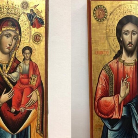 Εικόνες Χριστού και Παναγίας