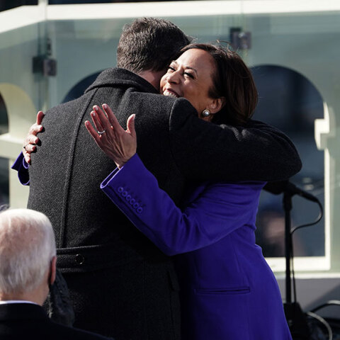Η Καμάλα Χάρις ορκίστηκε αντιπρόεδρος των ΗΠΑ στην Ουάσινγκτον
