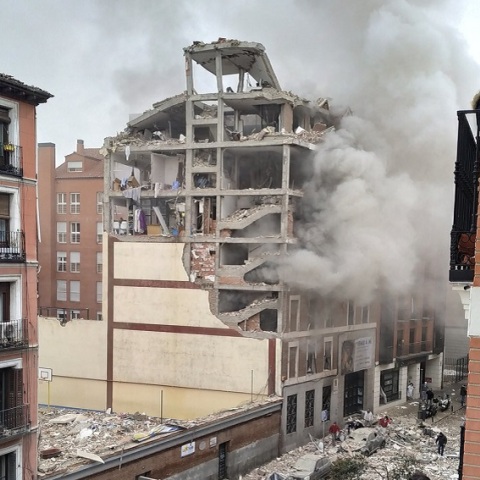 Έκρηξη στη Μαδρίτη 