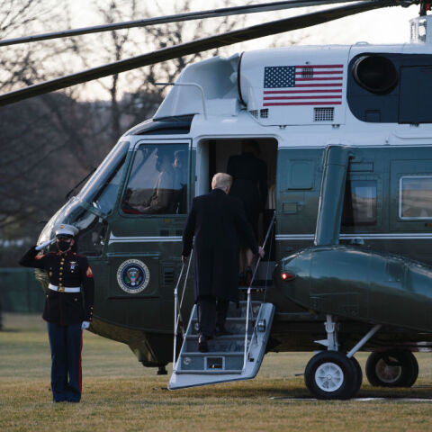 Trump has left the building