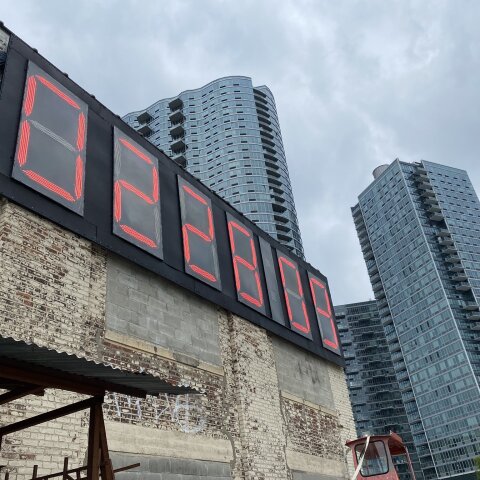 Παλαιότερη φωτογραφία από το ρολόι της αντίστροφης μέτρησης 