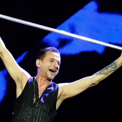 Στιγμιότυπο από τη συναυλία των Depeche Mode στην Αθήνα τον Μάιο του 2013