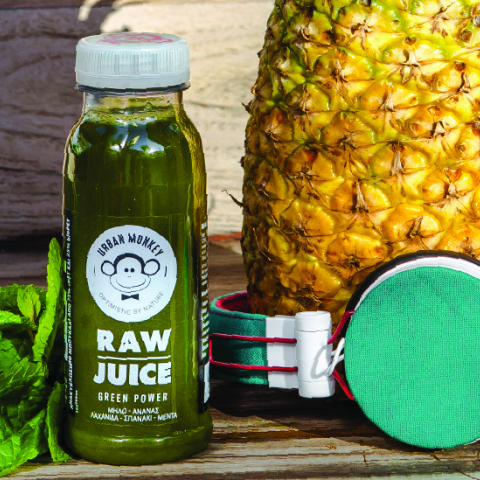 RAW χυμοί URBAN MONKEY