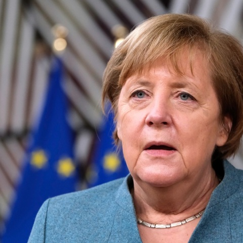 Η καγκελάριος της Γερμανίας, Άνγκελα Μέρκελ 