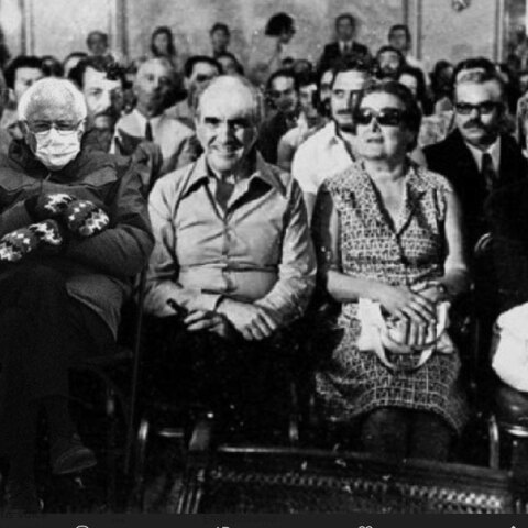 Ο Bernie Sanders (Μπέρνι Σάντερς) μαζί με τον Ανδρέα Παπανδρέου