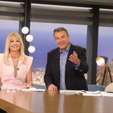 Η Φαίη Σκορδά και ο Γιώργος Λιάγκας