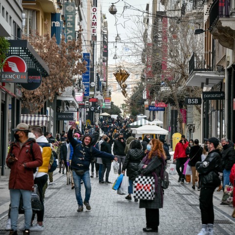  Στιγμιότυπο στην οδό Ερμού