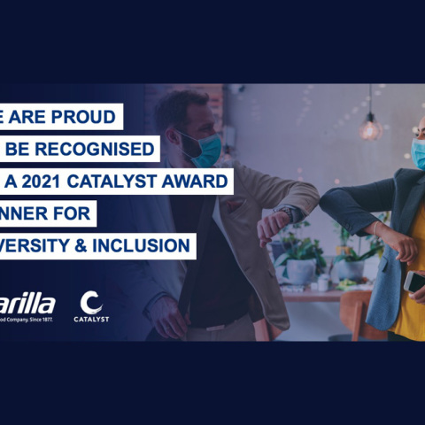 Tο βραβείο Premiere CATALYST 2021 στην BARILLA