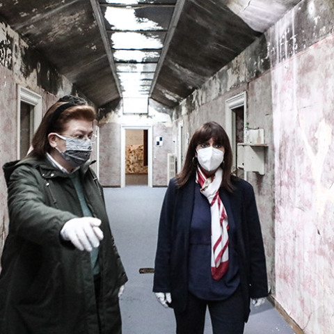 ΕΠΙΣΚΕΨΗ ΤΗΣ ΠΡΟΕΔΡΟΥ ΤΗΣ ΔΗΜΟΚΡΑΤΙΑΣ ΚΑΤΕΡΙΝΑΣ ΣΑΚΕΛΛΑΡΟΠΟΥΛΟΥ ΣΤΟ ΚΤΗΜΑ ΤΑΤΟΪΟΥ