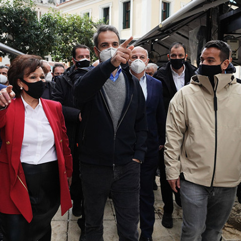 ΕΠΙΣΚΕΨΗ ΤΟΥ ΠΡΩΘΥΠΟΥΡΓΟΥ ΚΥΡΙΑΚΟΥ ΜΗΤΣΟΤΑΚΗ ΣΕ ΤΡΙΚΑΛΑ ΚΑΙ ΣΤΗ ΚΑΡΔΙΤΣΑ