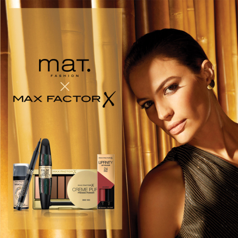 Η Mat. Fashion εγκαινιάζει τη συνεργασία της με τη Max Factor