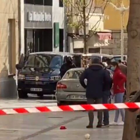 Το σημείο όπου βρέθηκε το κομμένο κεφάλι