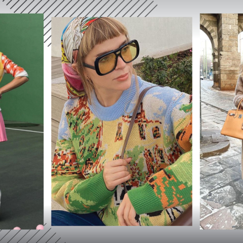 Γυναίκες ντυμένες με πολύχρωμα ρούχα