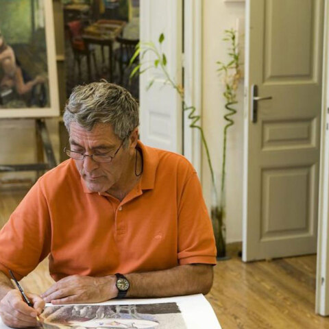 Ο ζωγράφος Παύλος Σάμιος