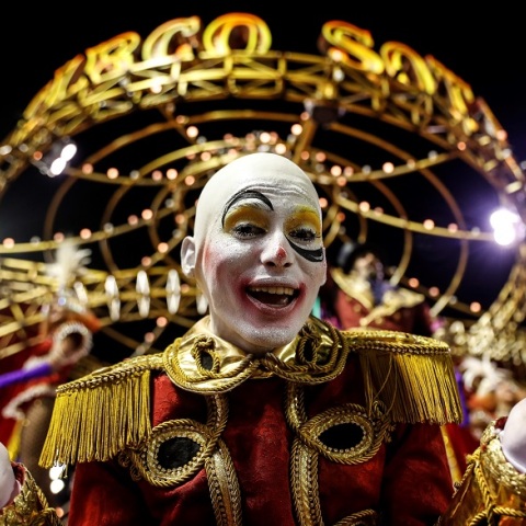 Στιγμιότυπο από το καρναβάλι στο Ρίο ντε Τζανέιρο