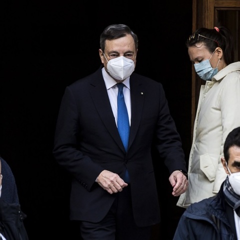 Ο εντολοδόχος πρωθυπουργός της Ιταλίας, Μάριο Ντράγκι