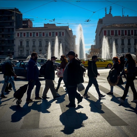 Στιγμιότυπο από την Ομόνοια