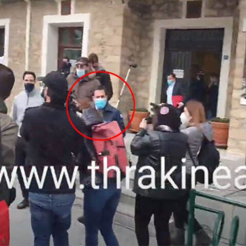 Ο Νότης Μηταράκης αποδοκιμάστηκε στην Ορεστιάδα από κατοίκους