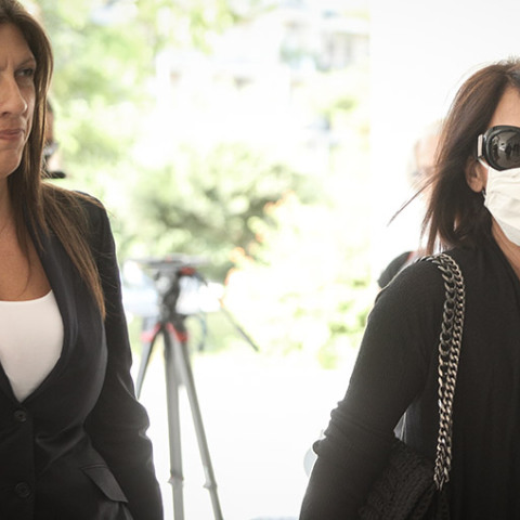 ΤΖΙΝΑ ΤΣΑΛΙΚΙΑΝ - ΖΩΗ ΚΩΝΣΤΑΝΤΟΠΟΥΛΟΥ- ΣΥΖΗΤΗΣΗ ΣΤΟΝ ΑΡΕΙΟ ΠΑΓΟ ΤΗΣ ΑΝΑΙΡΕΣΗΣ ΤΗΣ ΑΠΟΦΥΛΑΚΙΣΗΣ ΤΟΥ ΕΠ. ΚΟΡΚΟΝΕΑ  