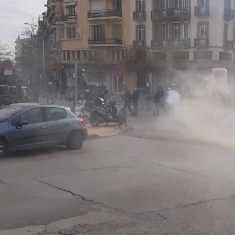 Επεισόδια στη Θεσσαλονίκη