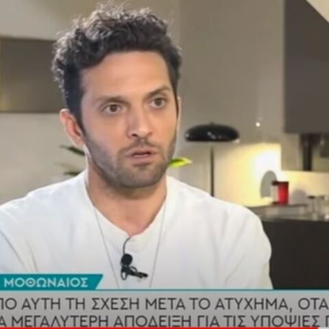 Ο ηθοποιός Δημήτρης Μοθωναίος