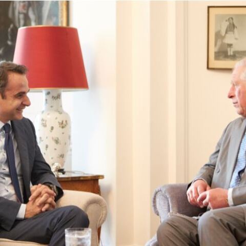 Κυριάκος Μητσοτάκης - Πρίγκιπας Κάρολος 