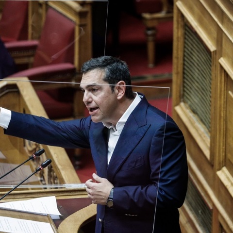 Ο πρόεδρος του ΣΥΡΙΖΑ, Αλέξης Τσίπρας