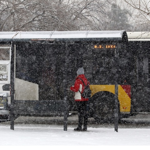Χιόνια στη Θεσσαλονίκη (φωτογραφία αρχείου)