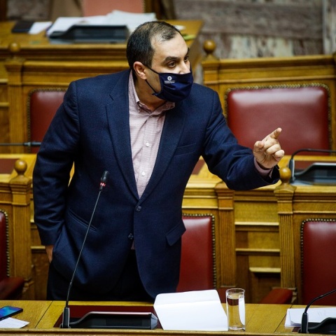 Ο υφυπουργός Ναυτιλίας και Νησιωτικής Πολιτικής, Κώστας Κατσαφάδος