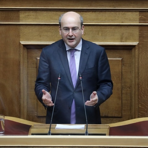 Ο υπουργός Εργασίας και Κοινωνικών Υποθέσεων, Κωστής Χατζηδάκης