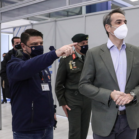 ΕΠΙΣΚΕΨΗ ΤΟΥ ΠΡΩΘΥΠΟΥΡΓΟΥ ΚΥΡ. ΜΗΤΣΟΤΑΚΗ ΣΤΟ MEGA ΕΜΒΟΛΙΑΣΤΙΚΟ ΚΕΝΤΡΟ ΣΤΟ ΜΑΡΟΥΣΙ 