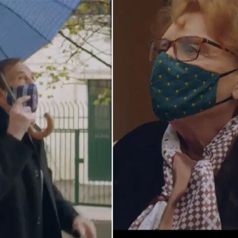 Γιώργος Κωνσταντίνου και Μάρω Κοντού στο νέο σποτ της κυβέρνησης για τον εμβολιασμό κατά του κορωνοϊού