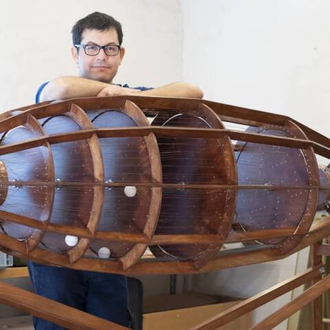 O εικαστικός Γιώργος Κουτσούρης