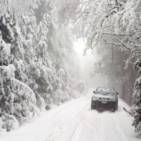 Χιόνια στην Κοζάνη