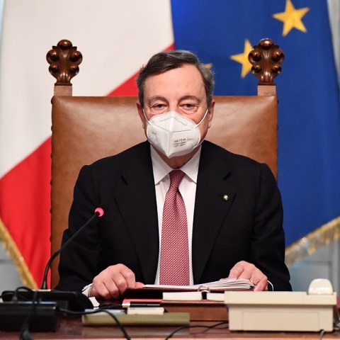 Ο πρωθυπουργός της Ιταλίας, Μάριο Ντράγκι