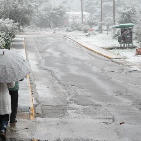 Χιόνια στην Αττική